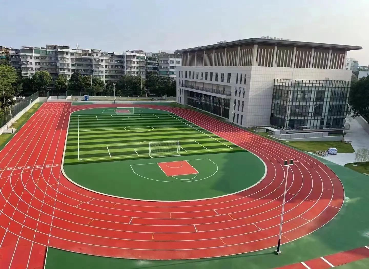 云浮市硅PU塑胶篮球场 - 厂家